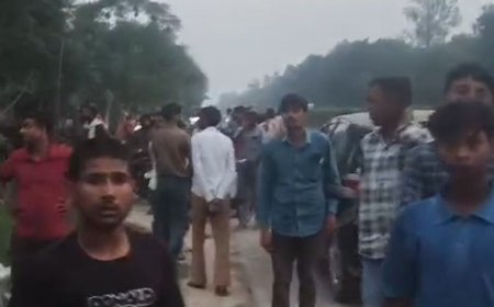 सीतापुर में हाईवे पर युवक की लाठी-डंडों से पीटकर हत्या:पुरानी रंजिश में बाजार से घर लौटते समय घेरकर किया हमला