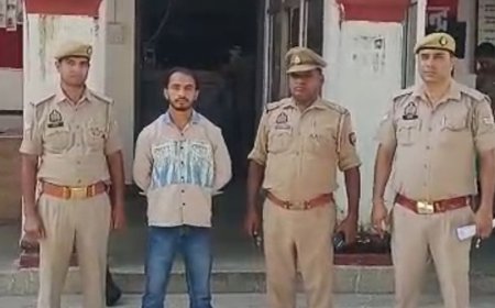 रामपुर जिला अस्पताल में फार्मासिस्ट से मारपीट का आरोपी गिरफ्तार:दवा लेने को लेकर हुआ था विवाद, केबिन में घुसकर मारपीट और गाली-गलौज का आरोप