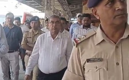 उन्नाव स्टेशन का पुनर्विकास जून 2027 तक होगा पूरा:नॉर्दर्न रेलवे के जीएम राजेश पांडे ने किया निरीक्षण, सुरक्षा पर पुलिस से लेंगे जानकारी