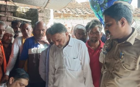 BSF जवान के पिता की संदिग्ध मौत:मुंह से झाग निकलने पर परिजन अस्पताल ले गए , बेटे ने रिश्तेदारों पर आशंका जताई