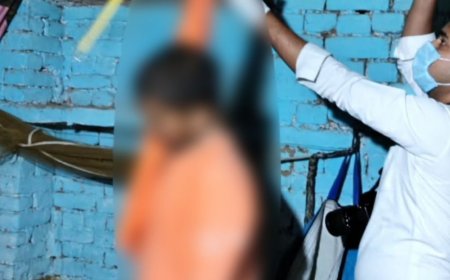 जालौन में युवक की संदिग्ध परिस्थितियों में मौत:8 दिन पहले झारखंड से लौटा था, घर में फंदे पर लटका मिला