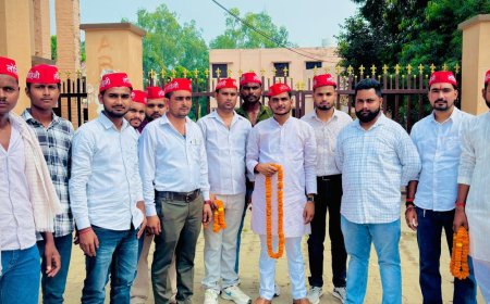 बदायूं में जिलाकार्यकारिणी का गठन:सपा लोहिया वाहिनी की 51 सदस्यीय टीम में आकाशदीप महासचिव, श्रवण कोषाध्यक्ष बने