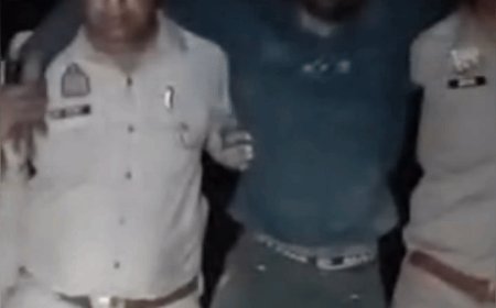 मेरठ मुठभेड़ में बदमाश के पैर में मारी गोली:सरिया लूटकांड का 24 घंटे में खुलासा, तीन गिरफ्तार, 10 टन लूटा गया सरिया और दो कैंटर बरामद