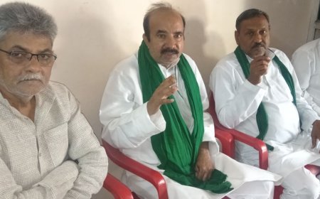 1987 से आज तक किसानों की समस्याएं बरकरार:फतेहपुर में बोले किसान नेता, बिजली कटौती पर भी जताई चिंता