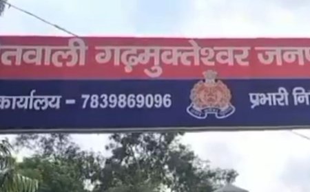 खेत में पेड़ से लटका मिला युवक का शव:हापुड़ में चारा लेने गई महिलाओं ने देखा, पहचान कराने की कोशिश