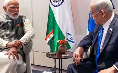 चुनाव से पहले नेतन्याहू ने पीएम मोदी से बात की:इजराइल के स्वतंत्रता दिवस पर मशाल जलाने का न्योता दिया