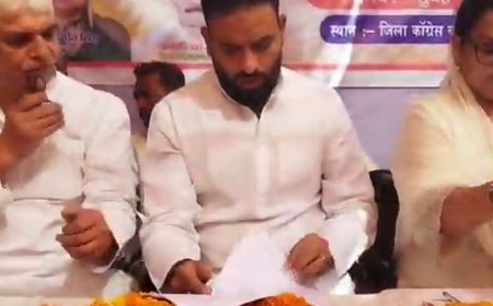 कांग्रेस ने 'वोट बचाओ, देश बचाओ' महारैली की जानकारी दी:बिजनौर में 1 नवंबर 2026 को दिल्ली के रामलीला मैदान में राहुल गांधी करेंगे नेतृत्व