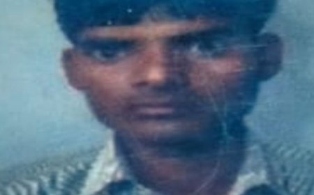 ट्रक की टक्कर से पैदल घर लौट रहे किसान-की मौत:शाहजहांपुर में लोगों ने चालक को दौड़ाकर पकड़ा, पोस्टमार्टम को भेजा शव