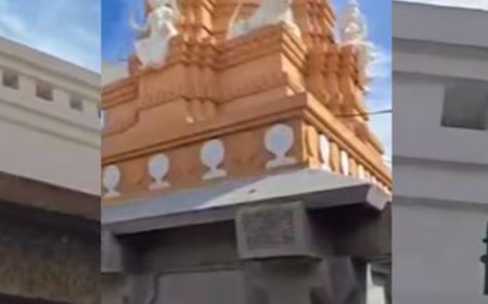 भास्कर अपडेट्स:कर्नाटक के मंदिर की दीवार पर बने क्रॉस और मस्जिद के फोटो, 2 लोगों पर केस दर्ज