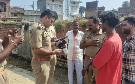 संभल में ठेकेदार पर जानलेवा हमला करने वाला गिरफ्तार:24 घण्टे में पुलिस ने पकड़ा, आरोपी सऊद के पास से छुरा बरामद