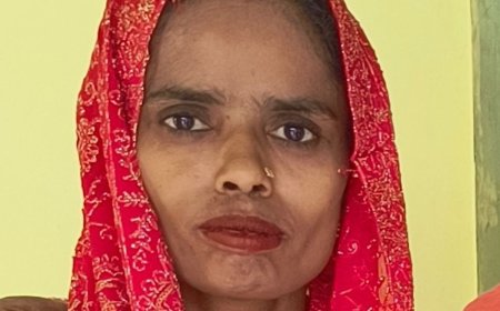 संभल में भतीजा देखने अस्पताल आ रही महिला की मौत:मिट्टी के डंपर ने बाइक सवार दंपति को रौंदा, परिजनों ने शव रखकर हंगामा किया