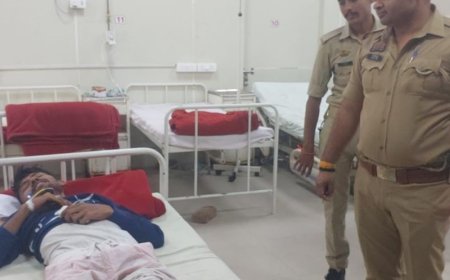 हादसे में घायल पट्टी कराने पहुंचा मेडिकल कॉलेज:फिरोजाबाद में डॉक्टर और स्टाफ पर मारपीट का आरोप