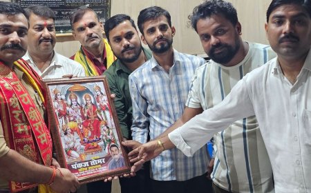 बीबीपुर पुलिस चौकी प्रभारी का विदाई समारोह:सहकर्मियों और स्थानीय लोगों द्वारा उन्हें धूमधाम से भावभीनी दी विदाई