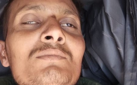 बेरा के पास मिले युवक के शव की पहचान हुई:मृतक अलीगढ़ के गांव बैलोठ के अंकुर चौधरी थे; परिजनों ने सुरीर थाने और पोस्टमार्टम पहुंचकर पहचान की