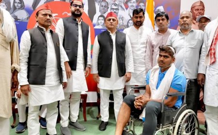 CISF जवान पर हमले का मामला अखिलेश तक पहुंचा:आरोपी की गिरफ्तारी नहीं होने से नाराज पीड़ित परिवार ने मांगी मदद