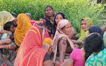 मऊ में तालाब में डूबकर युवक की मौत:फूल तोड़ने गया था, फर्नीचर का काम करता था, परिवार का इकलौता सहारा था