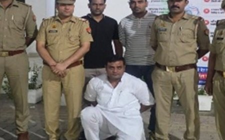 मेरठ में 50 हजार का इनामी खालिद गिरफ्तार:एक्सप्रेसवे पर घेराबंदी कर पकड़ा, दो मुकदमों में तलाश थी