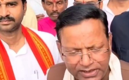 पंकज चौधरी बोले- कांग्रेस देश में अराजकता फैला रही:बस्ती में कहा- संवैधानिक संस्थाओं पर झूठे आरोप लगाकर माहौल बिगाड़ने की हो रही कोशिश