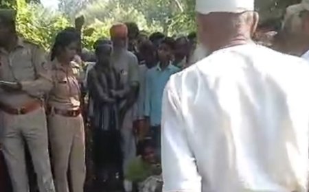 बहराइच में तेंदुए के हमले से किसान की मौत:घर से 200 मीटर दूर जंगल में मिला क्षत-विक्षत शव, ग्रामीणों ने पिंजड़ा लगाने की मांग की