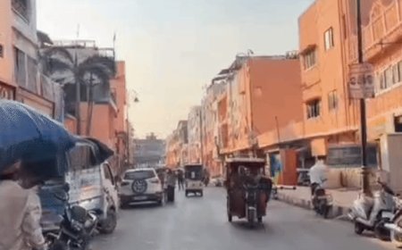 पांडेयहाता से धर्मशाला तक दिखेगा एक रंग:नगर आयुक्त और GDA उपाध्यक्ष ने देखी तैयारी; दिवाली से पहले काम पूरा करने के निर्देश