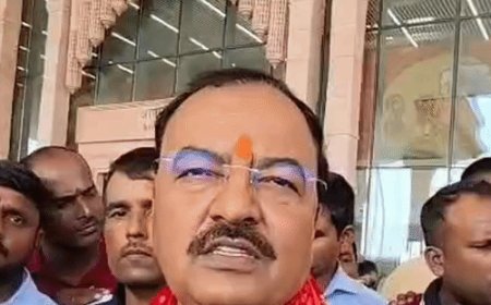 डिप्टी सीएम केशव मौर्य अयोध्या पहुंचे,बस्ती रवाना:एयरपोर्ट पर बोले-23 अक्टूबर को होने वाले मतदान में भाजपा सभी 11 सीटें जीतेगी