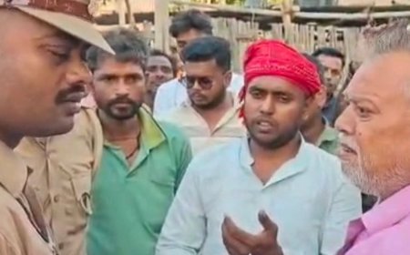 बलिया में अतिक्रमण हटाने गए कर्मचारियों से गाली-गलौज:कृषि मंडी में कार्रवाई का विरोध, 5 नामजद सहित 15 पर केस