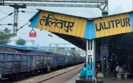 ललितपुर-बीना मेमू ट्रेन आज से 8 दिन तक बंद:8 ट्रेनें मालखेड़ी होकर चलेंगी, बीना में यार्ड रीमॉडलिंग के काम के चलते रेलवे ने लिया ब्लॉक