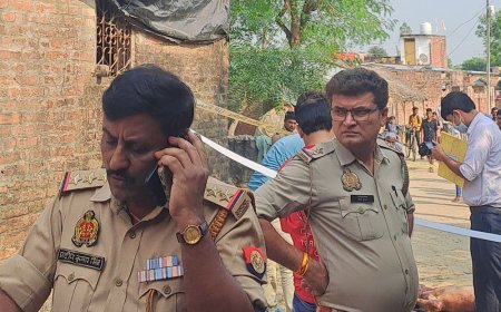 मकान के बंटवारे में भाई की पीटकर हत्या:सीतापुर में सड़क पर पड़ा मिला खून से लथपथ शव, आरोपी भैया फरार