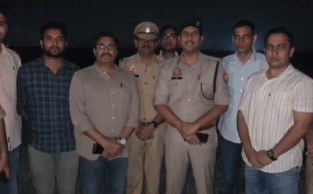 गाजियाबाद में 10 हजार का इनामी एनकाउंटर में अरेस्ट:भोजपुर में पुलिस ने दौड़ाकर पैर में गोली मारी, एक्सप्रेस व पर हुई लूट में चल रहा था फरार