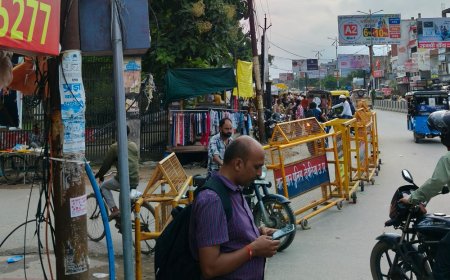 देवरिया में 19 अक्टूबर से भारी वाहनों की एंट्री बंद:सुबह 8:30 से रातभर लागू रहेगा प्रतिबंध; 8 जगहों से बदलेगा रास्ता