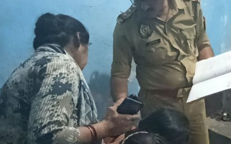 महिला एएसआई की सास से चेन-लॉकेट लूटकांड:1.5 किलोमीटर के दायरे में पुलिस ने CCTV खंगाले, घायल बुजुर्ग का कांशीराम अस्पताल में इलाज जारी
