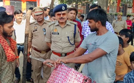 कासगंज में दशहरा पर ड्रोन से होगी भीड़ की निगरानी:मेघनाथ वध और रावण दहन कार्यक्रम के लिए पुलिस ने सुरक्षा बढ़ाई