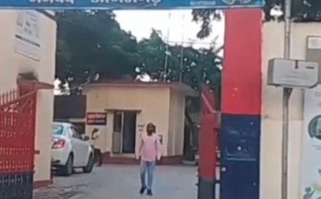 आजमगढ़ में सड़क हादसा शिक्षक की मौत:पीछे से बाइक में ट्रक ने मारी थी टक्कर, गोरखपुर के चौरी चौरा में थी तैनाती