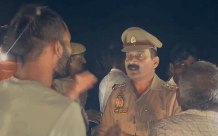लखीमपुर में किसान की चाकुओं से गोदकर हत्या:शव ले जा रही वैन और पुलिसकर्मियों को दौड़ाया, चारा लेकर घर लौट रहा था