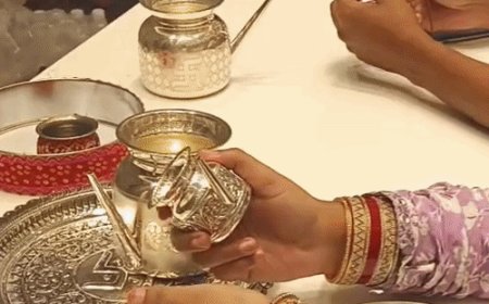 गोरखपुर में चांदी की करवा से व्रत खोलेंगी महिलाएं:राजस्थानी फीगर मेहंदी लगवाई, करवाचौथ पर बाजार में रौनक