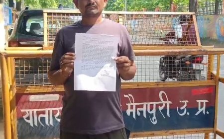 मैनपुरी में गुमटी हटाने को लेकर विवाद:संचालक से मारपीट, कार चढ़ाने का प्रयास, एसपी से शिकायत