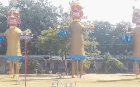 मॉडल टाउन में 70वां दशहरा मेला:शाम को निकलेगी भव्य राजगद्दी शोभायात्रा, विभाजन के समय से चली आ रही परंपरा
