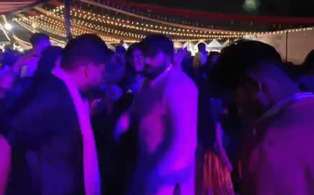 लखनऊ में गरबा-डांडिया नाइट में युवाओं ने डांस किया:पॉपुलर गानों पर थिरके, लाइट शो के साथ प्रतियोगिताएं भी आयोजित