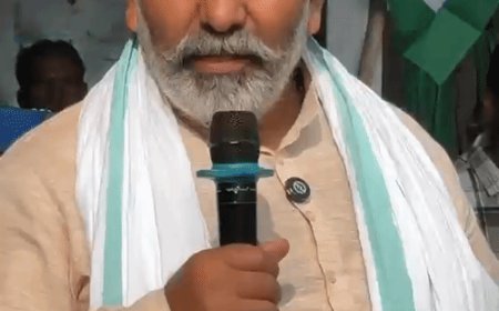 भाकियू की किसान महापंचायत आज, राजेश टिकैत आएंगे:मुंडेरा मंत्री में सभा, 12 मांगों को लेकर विरोध प्रदर्शन कर ज्ञापन देंगे