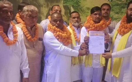 सहारनपुर में सुभासपा ने वाजिद-अली को जिला मंत्री प्रतिनिधि बनाया:राष्ट्रीय सचिव बाबर गाजी और जिलाध्यक्ष सुरेश कश्यप ने सौंपी जिम्मेदारी