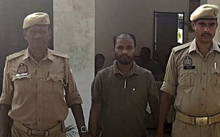 नाबालिग को बहला-फुसलाकर ले जाने वाला आरोपी गिरफ्तार:औरैया पुलिस ने इटावा के जलवीर को पकड़ा, कोर्ट में पेश किया
