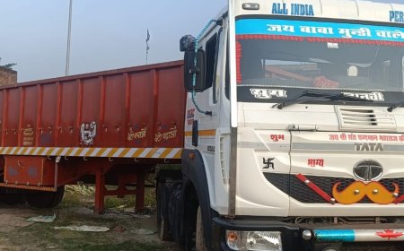 हरदोई में नकली खाद का बड़ा भांडाफोड़:820 बोरी नकली DAP के साथ एक गिरफ्तार, हरियाणा से बुलाई गई थी खेप