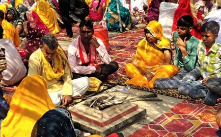 बाराबंकी में सामूहिक विवाह समारोह:भारतीय किसान यूनियन टिकैत गुट ने कराया 82 जोड़ो की शादी
