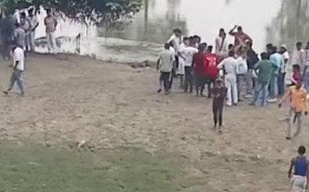 काकोरी में महिला ने नाले में लगाई छलांग:युवक ने कूदकर जान बचाई, अस्पताल से परिजन घर ले गए