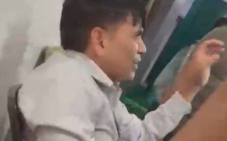 युवती से बैड टच करने पर सरकारी डॉक्टर की पिटाई,VIDEO:सिद्धार्थनगर में अल्ट्रासाउंड करते समय की गंदी हरकत, 2 मिनट में पड़े 6 चाटे