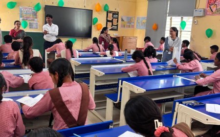 बुलंदशहर में गणित ओलंपियाड प्रतियोगिता:हर्षित कुमार ने 93 अंक प्राप्त कर प्रथम स्थान हासिल किया