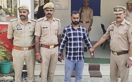 मऊ में हत्या का आरोपी 'मुर्दा' बनकर पकड़ा गया:फर्जी मृत्यु प्रमाण पत्र से सजा से बचना चाहता था, 2016 में हत्या की थी