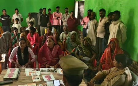 बदायूं में जागरूकता चौपाल आयोजित:बाल विवाह रोकथाम और महिला सुरक्षा संग सरकारी योजनाओ की जानकारी दी