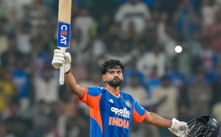 श्रेयस अय्यर को ICC रैंकिंग में 18 स्थान का फायदा:टॉप-10 टी-20 बैटर्स में शामिल; लखनऊ में विंडीज के खिलाफ शतक लगाया