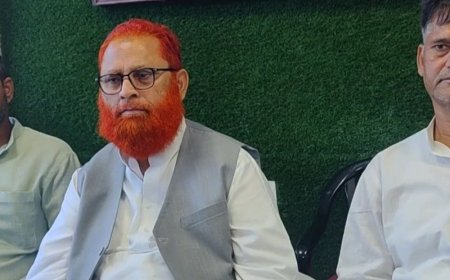 2027 में सपा सरकार बनी तो बहाल होगी पुरानी पेंशन:गोरखपुर में बोले- मोहसिन खान; डॉ. संजयन त्रिपाठी के लिए मांगे वोट